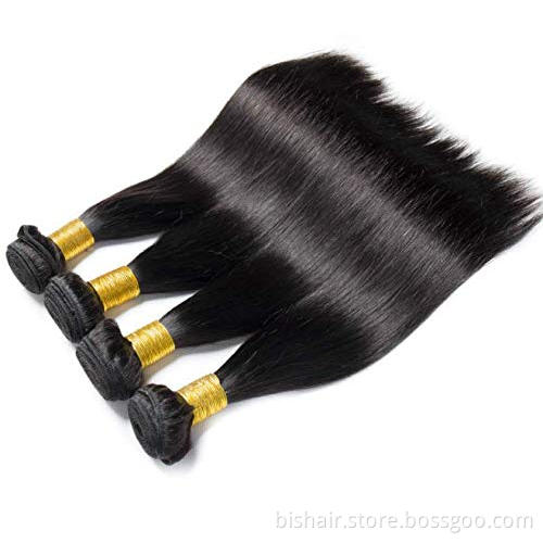 9A Brazilian Real Hair Tress 100% Unprocessed Straight Hair 1/3/4 Twist Straight Hair Remy Suitable for Women